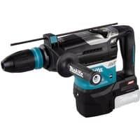 Makita HR005GZ01 40Vmax XGT SDS Max Rotary Hammer, teal and black, ergonomic handle, and side grip.