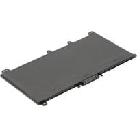 Black rectangular 2-Power CBP3716A laptop battery with connector port and mounting tabs.