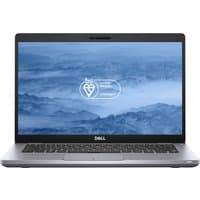 Dell Latitude 5410 laptop, 14-inch display, silver body, black keyboard, Intel Core i7, 16 GB RAM.