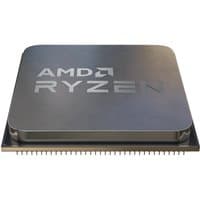 AMD Ryzen 5 8600G processor, silver casing, engraved logo, visible pins on the bottom edge.