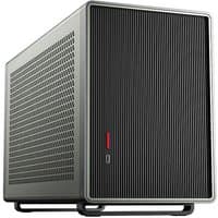 Black Antec Performance 1 M Aventurine Mini Tower with ribbed front panel and side ventilation grille.