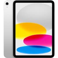 Silver Apple iPad 11-inch Wi-Fi with 512GB storage, featuring a sleek design and colorful display.