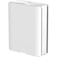 White ASUS ZenWiFi BQ16 router with sleek rectangular design and subtle logo on front panel.