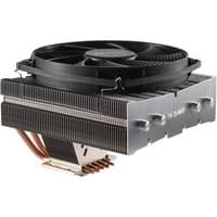 Black be quiet! Shadow Rock TF 2 processor cooler with copper heat pipes and 13.5 cm fan, silver fins.