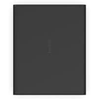 Black Belkin WCH010MYBK universal AC fast charger, sleek rectangular design, compact for indoor mobile device charging.