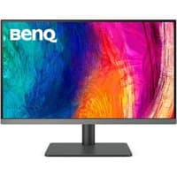 BenQ DesignVue PD2706U 27" 4K Ultra HD Monitor with slim bezels, vibrant display, and sturdy black stand.