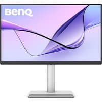 BenQ MA270U 27" IPS 4K monitor with slim bezels, USB-C connectivity, and sleek silver stand.