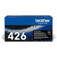 Brother TN-426BK toner cartridge box, blue and black design with white "426" text and Brother logo.