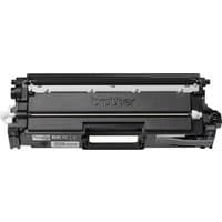 Black Brother TN-821XLBK toner cartridge with handle and Brother logo on top.