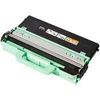 Black and mint green Brother WT-220CL toner collector with handle and 50000-page capacity.