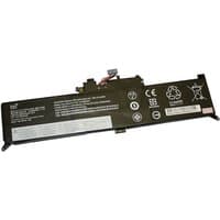 Black BTI 01AV434 45Wh 4-cell battery for THINKPAD YOGA 260 with white label and connector cable.