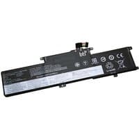 BTI 01AV481 45Wh 3-cell battery for Lenovo Yoga, black rectangular with connector and safety icons.