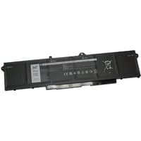Black BTI 05RGW 97Wh 6-cell battery for Dell Latitude laptops, rectangular with label and connector strip.