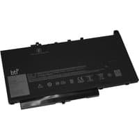 Black BTI 07CJRC 42Wh 3-cell battery for DELL Latitude E7470, rectangular with visible label and connector.