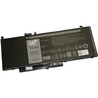 BTI 51Wh 4-cell black battery for DELL Latitude E5450 E5550, rectangular with printed specifications.