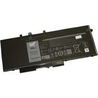 Black BTI 68Wh 4-cell laptop battery with label and connector for Latitude and Precision models.