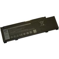 Black BTI 51Wh 3-cell battery for DELL G3 3590 with label and certification icons on the casing.