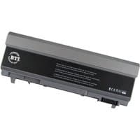 Gray BTI 0PT434 9-cell battery for Dell Latitude E6400, featuring a black label with white text and BTI logo.