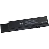 Black BTI 6-cell laptop battery for Dell Vostro, rectangular with BTI logo and specifications printed on top.