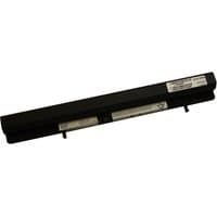 Black BTI 32Wh 4-cell battery for Lenovo IDEAPAD FLEX 14 and 15, rectangular with labels and connectors.