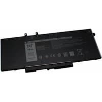 Black BTI 1VY7F 68Wh 4-cell battery for LATITUDE 5501, rectangular with printed specifications and certification icons.