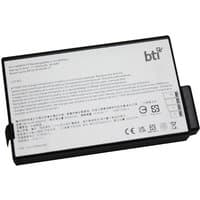 Black rectangular BTI battery with white label, model 242128400082, for GETAC X500 V100 V200 B300 S400.