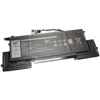Black BTI 2K0CK 78Wh 6-cell battery for Dell Latitude, rectangular with connector wires and printed specifications.