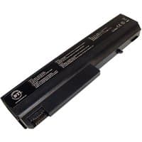 Black BTI 48Wh 6-cell laptop battery with labeled text and connector for HP Business Notebook models.