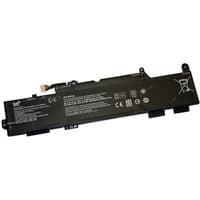 Black BTI 4WE39AV 3-cell battery with white text, compatible with HP Elitebook models, 50Wh capacity.