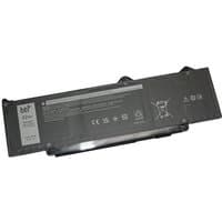 Black BTI 542WP 42Wh 3-cell battery with label, compatible with DELL LATITUDE models, rectangular shape.