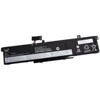 Black BTI 92Wh 6-cell battery for THINKPAD P15 G1, rectangular with connector and printed specifications.