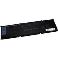 Black BTI 6-cell 82Wh laptop battery with white label, compatible with Dell and Alienware models.