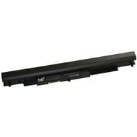 Black BTI 3-cell laptop battery with BTI logo, compatible with HP 240 G4 series, sleek rectangular design.