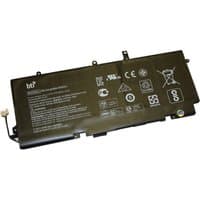 Black BTI replacement battery for HP Elitebook 1040 G3 with white text and various certification symbols.
