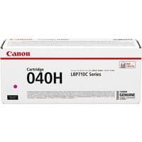 Canon 040H magenta toner cartridge in white box with black text and Canon logo.