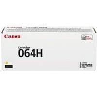 Canon 064H Original Yellow toner cartridge in white box with black text and Canon logo.
