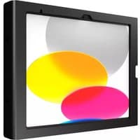 Black Compulocks iPad 10.9" 10th Gen Swell Enclosure Wall Mount with secure frame and sleek design.