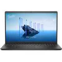 Black Dell Pro 15 laptop with 15.6" Full HD display, sleek design, UK keyboard, and Windows 11 Pro interface.