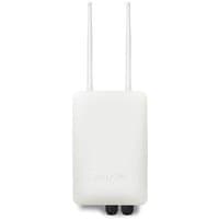 White DrayTek VigorAP 918R wireless access point with dual antennas and PoE capability.