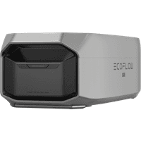 Gray EcoFlow DELTA Pro 3 Smart Extra Battery with sleek design and black front panel.