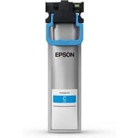 Cyan Epson C13T11D240 XL ink cartridge, rectangular with blue handle, for WF-C 5890, yields 5K pages.