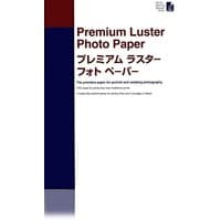 Epson Premium Luster Photo Paper, DIN A2, 250g/m², 25 sheets, white packaging with red and blue accents.
