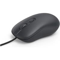Black Hama CM-200 ambidextrous USB optical mouse with two buttons and scroll wheel, 1600 DPI.
