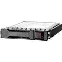 HPE 300GB SAS 12G hard drive, black casing, silver label, compact design, small form factor, 10K RPM.