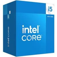Blue Intel Core i5-14500 processor box with white text, 24 MB Smart Cache, and 14th Gen label.