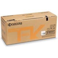 KYOCERA TK-5270Y yellow toner cartridge in brown box with orange branding and black text.