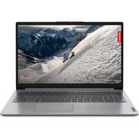 Lenovo IdeaPad 1 laptop, 15.6" grey, slim design, full HD display, UK keyboard, Ryzen 5, Wi-Fi 6, Windows 11 Home.
