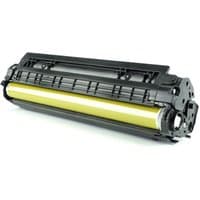 Lexmark 24B6514 yellow toner cartridge, black casing with visible yellow toner roller.