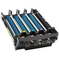 Lexmark 700P printer drum unit with four colored rollers in black casing.