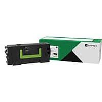 Black Lexmark B282H00 toner cartridge with green handle, next to branded green and white packaging box.